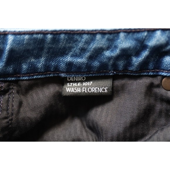 Monfrere Mens 31 Deniro Jeans Florence Wash Slim Stretch Japanese Denim - Picture 6 of 10